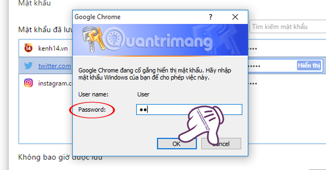 Cách xem mật khẩu đã lưu trên Chrome, xóa mật khẩu nhanh chóng