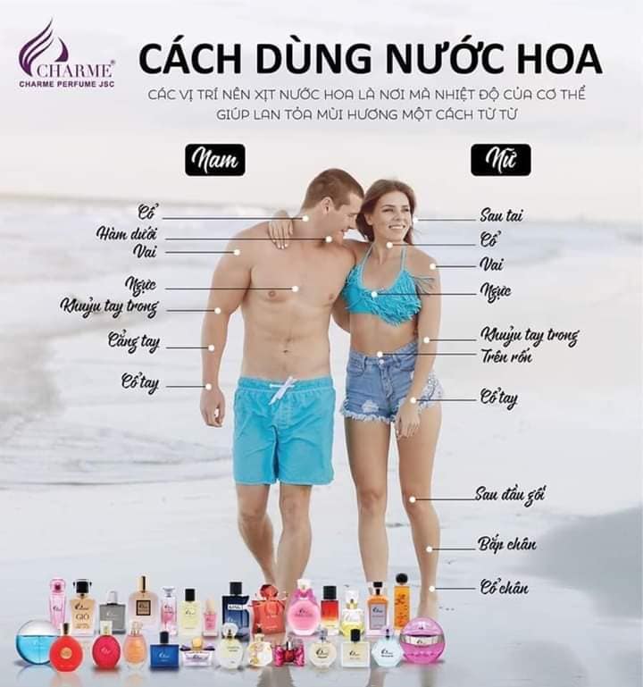 Nước Hoa Charme King 60ml Nam Chính Hãng