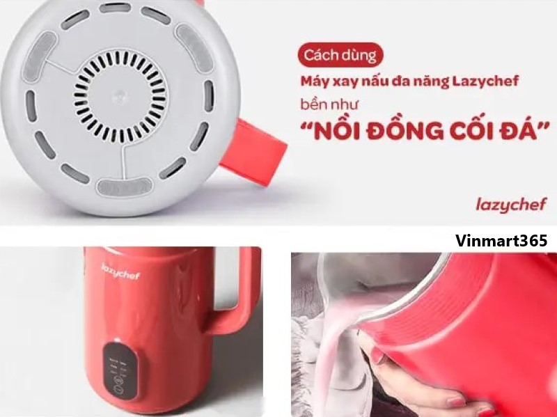 Cách Nấu Sữa Hạt Bằng Máy Xay Sữa Hạt Lazychef