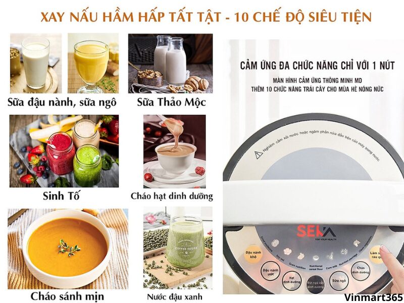 Hướng Dẫn Sử Dụng Máy Xay Sữa Hạt Seka