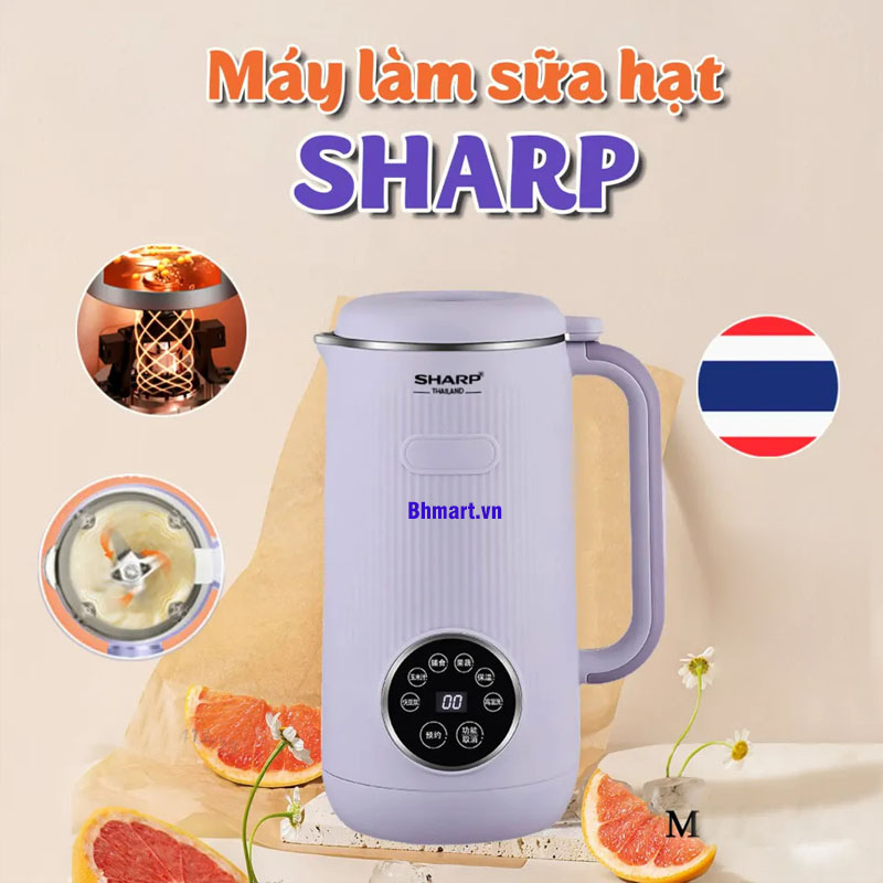 Máy Làm Sữa Hạt Sharp KS162 Chính Hãng