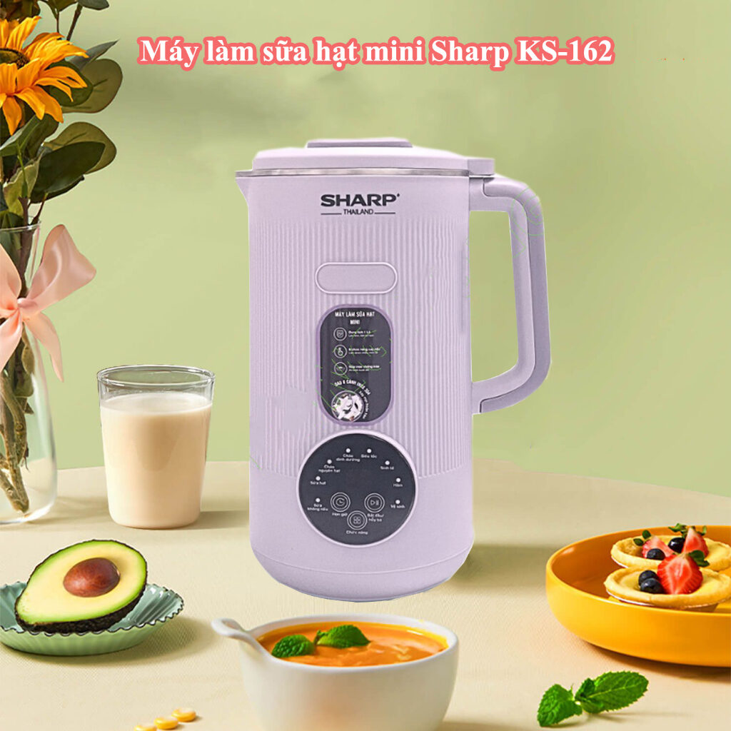 Máy Làm Sữa Hạt Sharp KS162 Chính Hãng