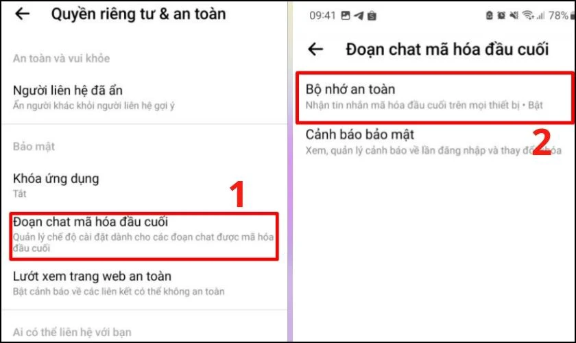 Cách tắt mã hoá đầu cuối trên Messenger chỉ trong 3s