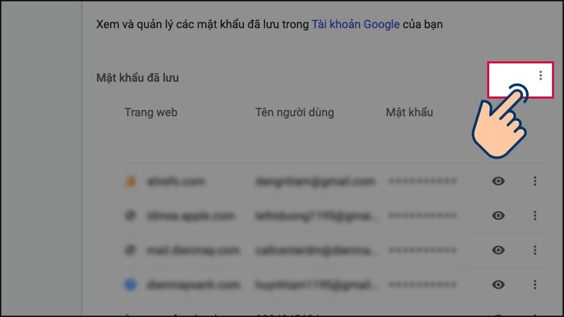 Cách xem, xóa và quản lý mật khẩu đã lưu trên Chrome đơn giản nhất