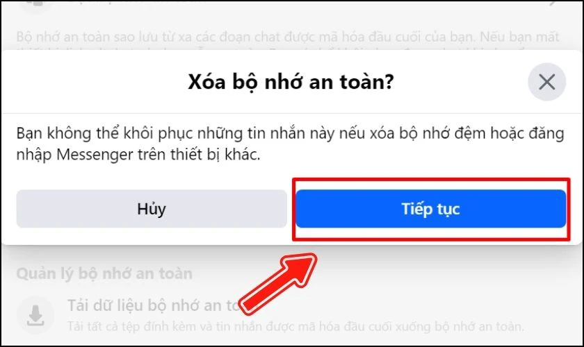 Cách tắt mã hoá đầu cuối trên Messenger chỉ trong 3s