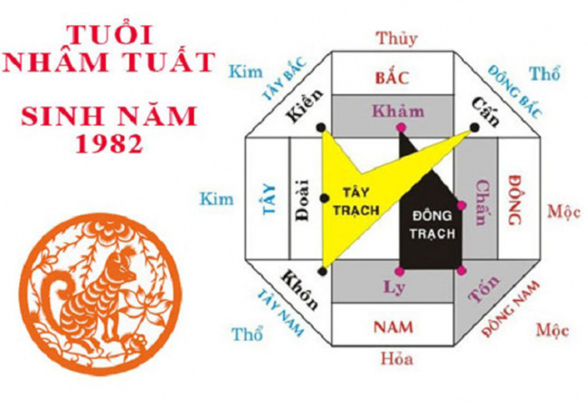 Mệnh năm 1982 là gì? Con giáp gì? Hợp với hướng nào? Màu sắc nào?