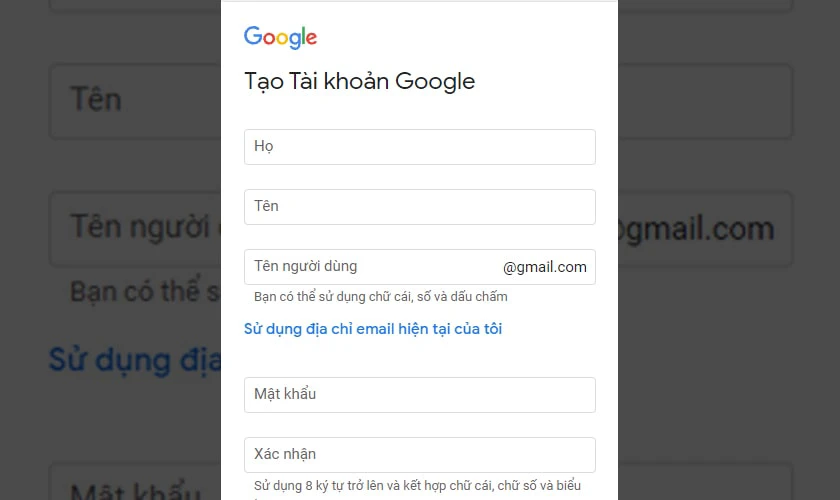 Cách tạo Gmail không cần dùng số điện thoại cực dễ