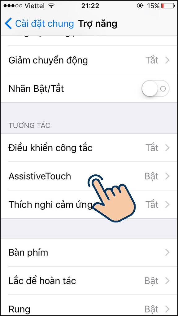 Hướng dẫn cách mở nút home ảo trên iPhone vô cùng đơn giản