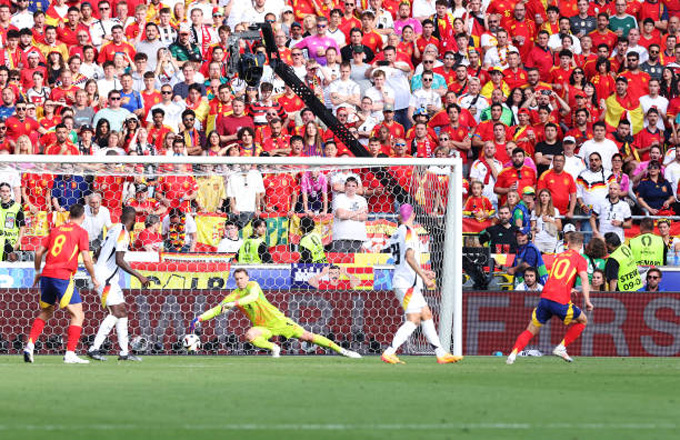 Kết quả Tây Ban Nha 2-1 Đức: La Roja nghẹt thở vào bán kết