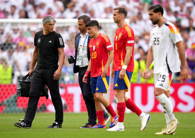 Kết quả Tây Ban Nha 2-1 Đức: La Roja nghẹt thở vào bán kết