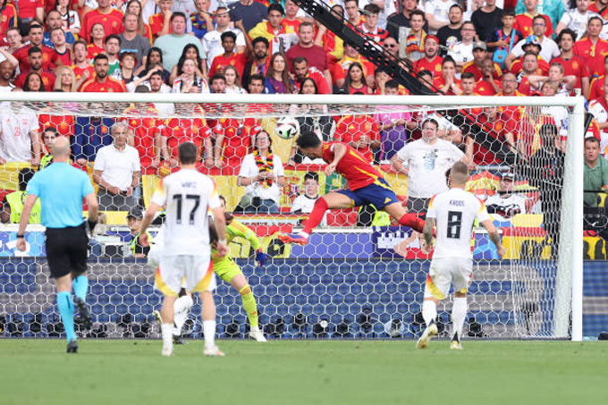 Kết quả Tây Ban Nha 2-1 Đức: La Roja nghẹt thở vào bán kết