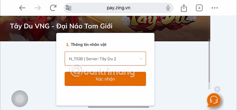 Code Tây Du VNG mới nhất và cách nhập code