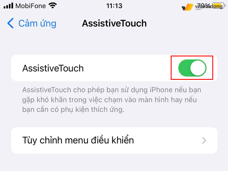 Hướng dẫn cách bật và tắt nút Home ảo trên điện thoại iPhone, Android từ A-Z