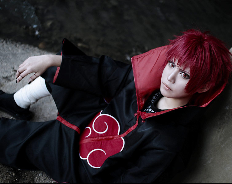 Áo cosplay nhóm Akatsuki - Naruto