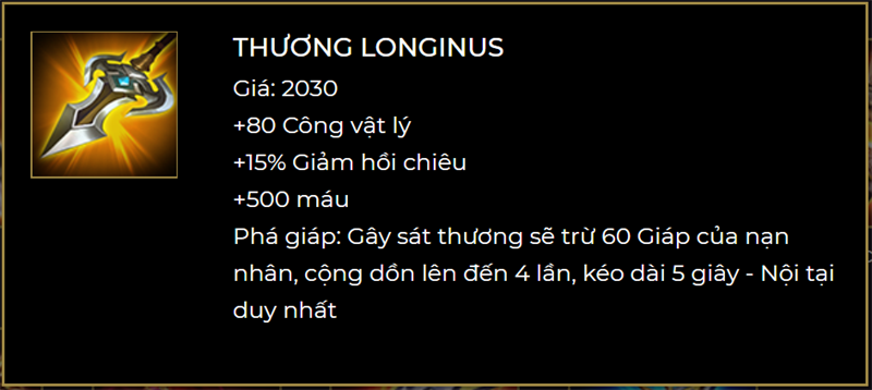 Tổng hợp tất cả trang bị và công dụng trong Liên Quân Mobile mùa 23