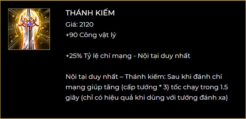 Tổng hợp tất cả trang bị và công dụng trong Liên Quân Mobile mùa 23