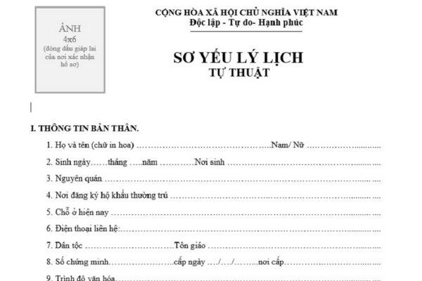 Cách viết hồ sơ xin việc bằng tay đơn giản, thu hút nhà tuyển dụng