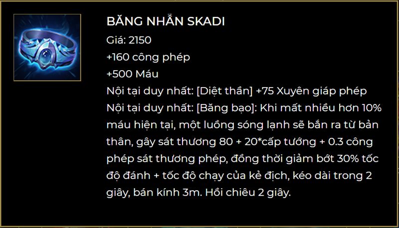 Tổng hợp tất cả trang bị và công dụng trong Liên Quân Mobile mùa 23