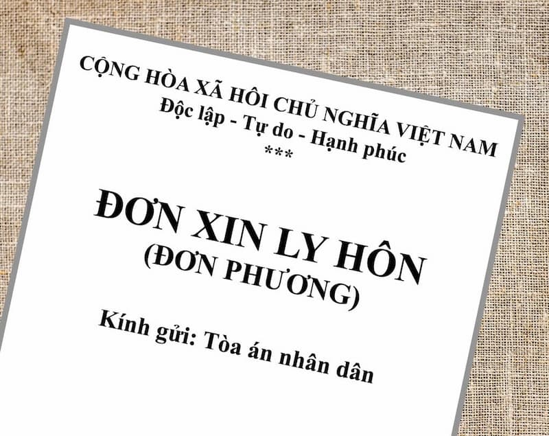 Cách Viết Đơn Ly Hôn Hướng Dẫn Chi Tiết Từ Luật Sư