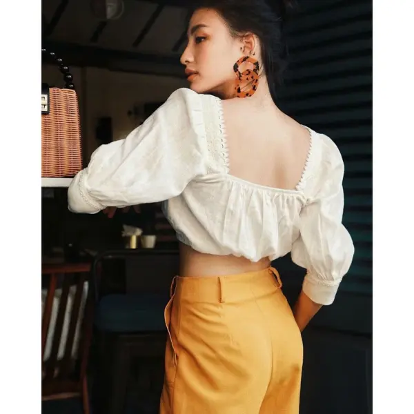 Muôn kiểu phối đồ với áo croptop đẹp chất ngất