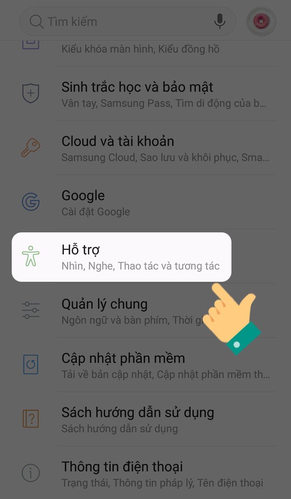 Hướng dẫn bật nút Home ảo cho điện thoại Samsung vô cùng đơn giản