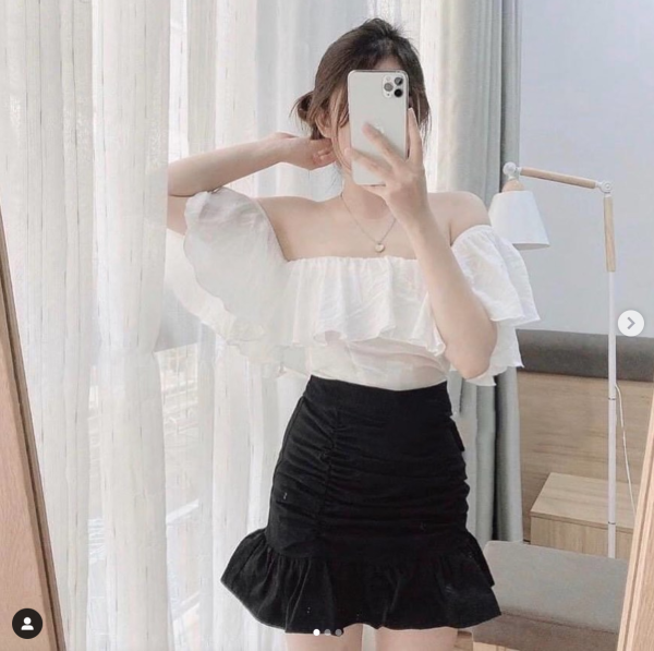 Muôn kiểu phối đồ với áo croptop đẹp chất ngất