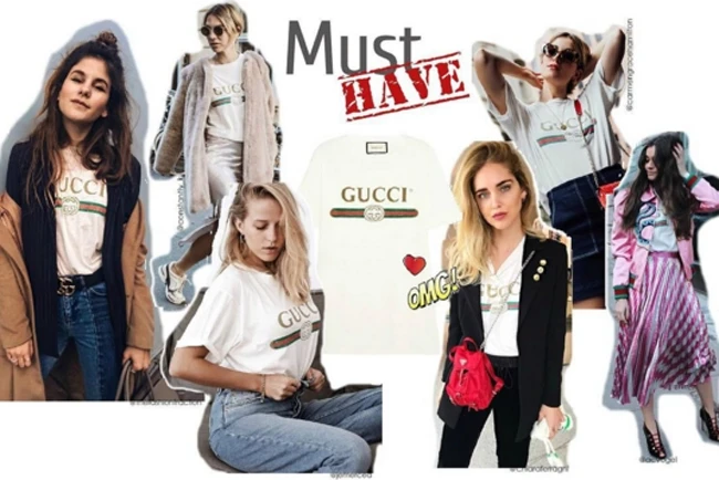 Áo phông của Gucci đốn tim hàng loạt các sao đình đám trên khắp thế giới