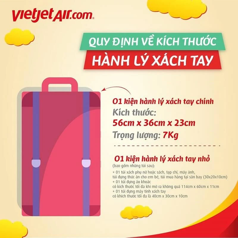 Etrip4u giải đáp: Hành lý xách tay có bị cân không ?