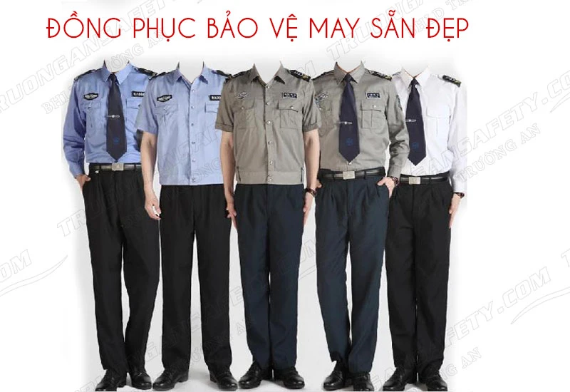 Sản phẩm quần áo đồng phục bảo vệ