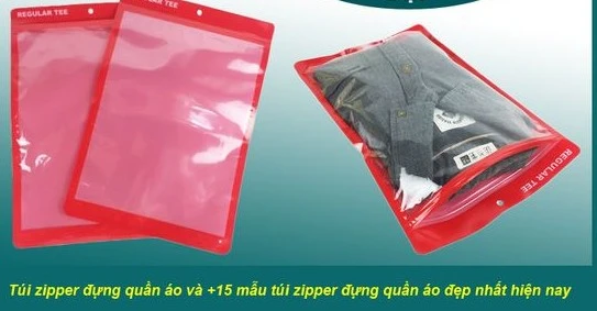 Túi zip đựng quần áo - Lựa chọn tiện lợi cho quần áo của bạn