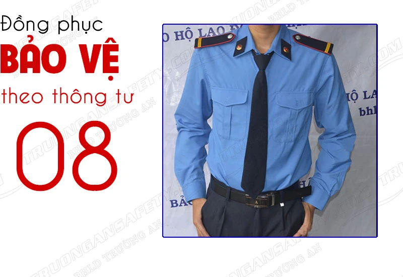 Sản phẩm quần áo đồng phục bảo vệ