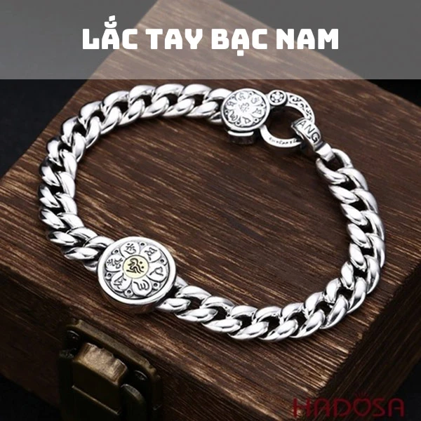 Lắc Tay Bạc Nam Giá Tốt Chất Lượng | Top Mẫu Bán Chạy HADOSA