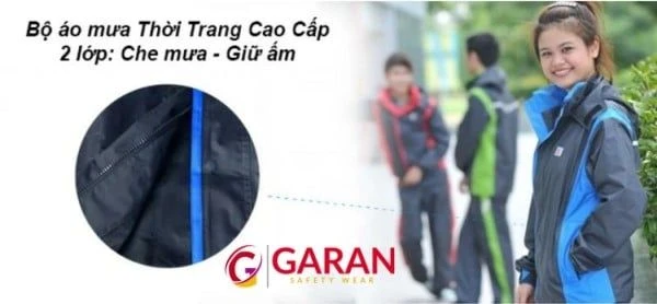 Áo Mưa Bộ Rando Cao Cấp Thời Trang Có Phản Quang Cho Nam Và Nữ