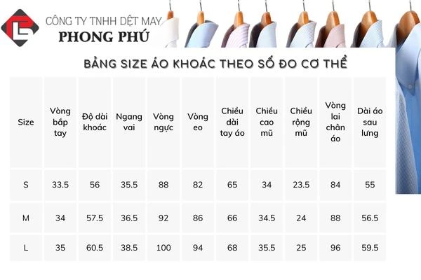 Hướng dẫn cách chọn size áo khoác nam đúng chuẩn