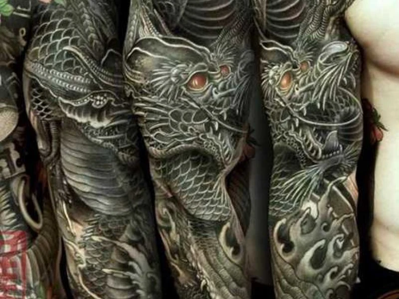 Tổng hợp 20 hình xăm rồng cực đẹp cho nam