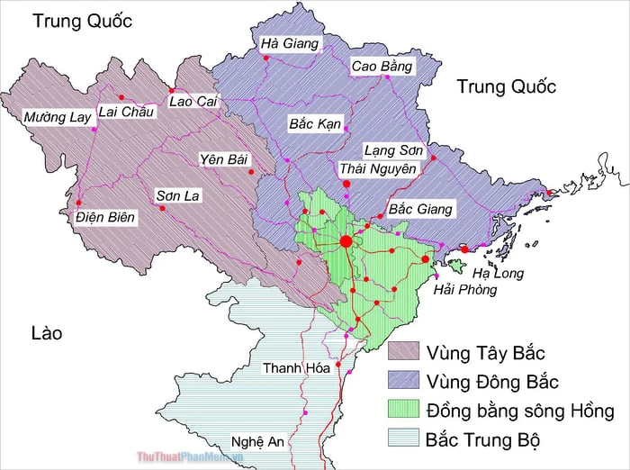 Muốn biết vùng Tây Bắc gồm tỉnh nào?