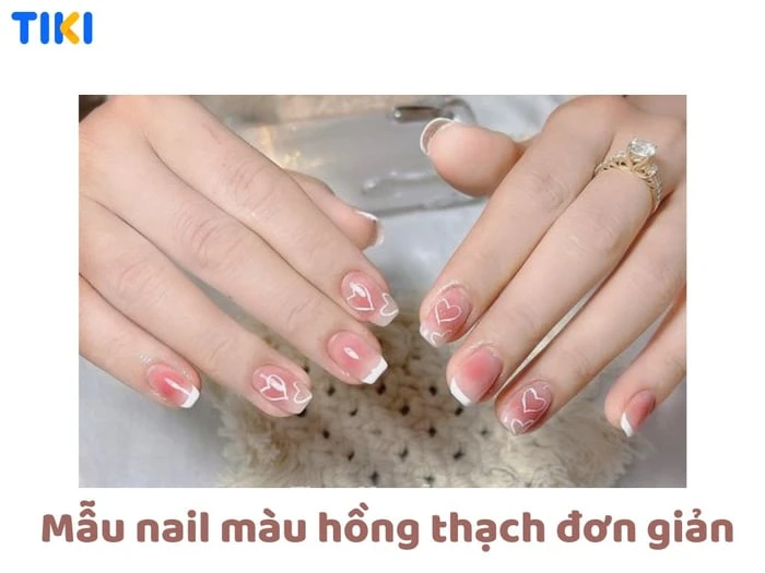 60+ Mẫu Nail Màu Hồng Thạch Nhẹ Nhàng, Quyến Rũ, Theo Đuổi Xu Hướng