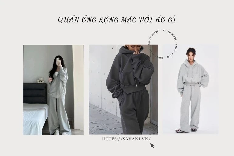 Quần ống rộng mặc với áo gì? 10+ cách phối đồ đỉnh - xu hướng nhất 2024