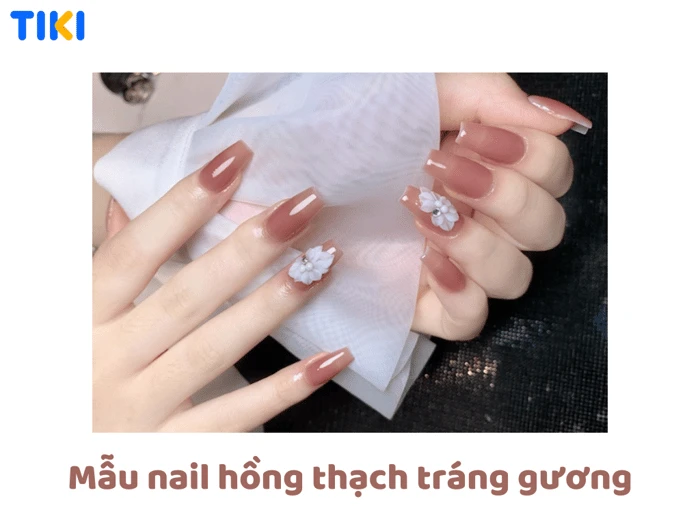 60+ Mẫu Nail Màu Hồng Thạch Nhẹ Nhàng, Quyến Rũ, Theo Đuổi Xu Hướng