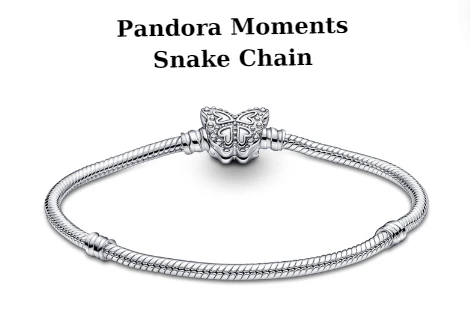 Vòng Bạc Pandora Moments Với Khóa Trái Tim