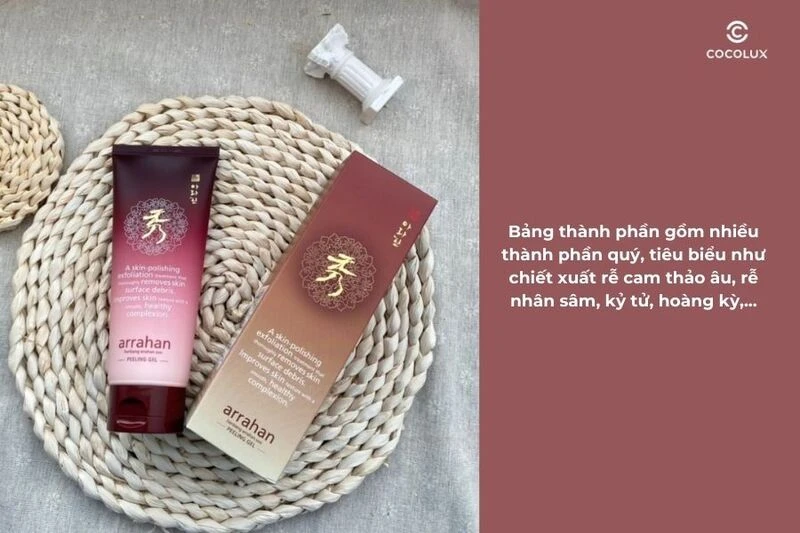 Review tẩy tế bào chết Arrahan Peeling Gel