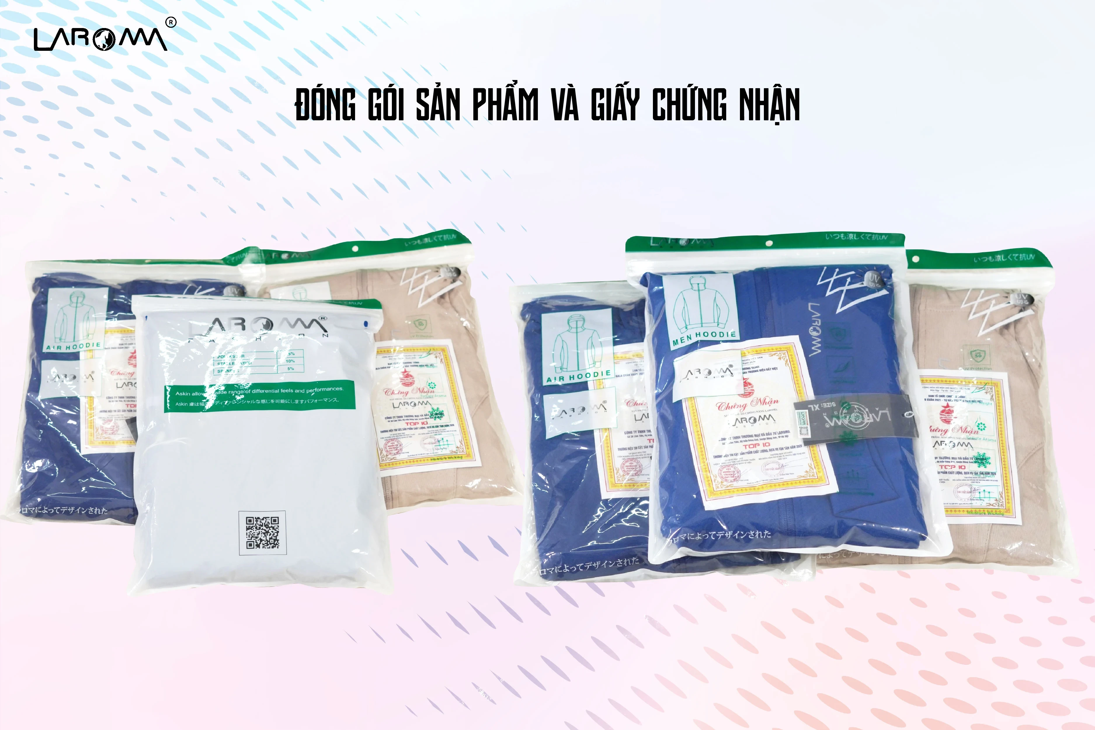 Choàng Chống Nắng Nữ 2 Lớp Laroma| UPF50+ | Vải Thơm | Làm Mát | Thời Trang | Đa Dụng