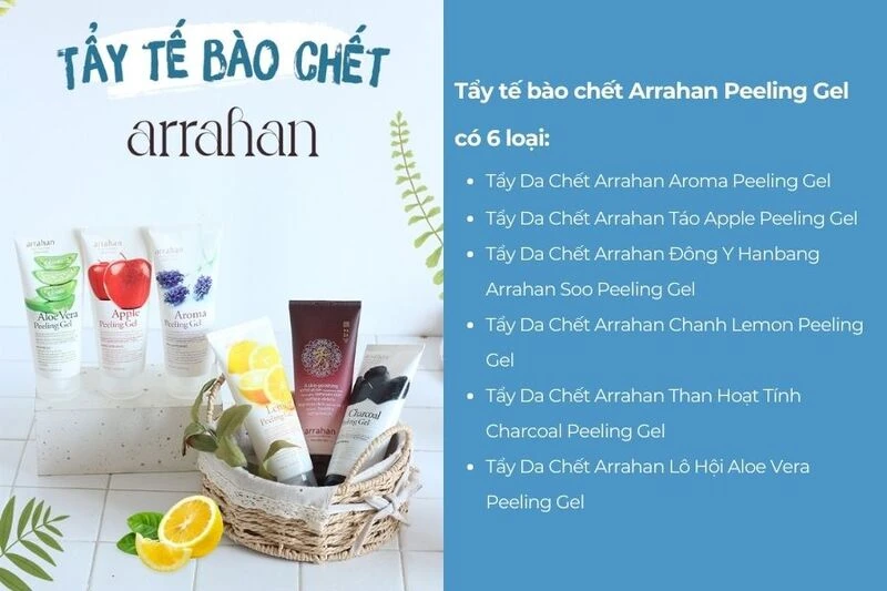 Review tẩy tế bào chết Arrahan Peeling Gel