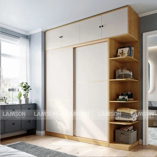 Mua tủ quần áo gỗ MDF chất lượng tại Nội thất Lam Sơn