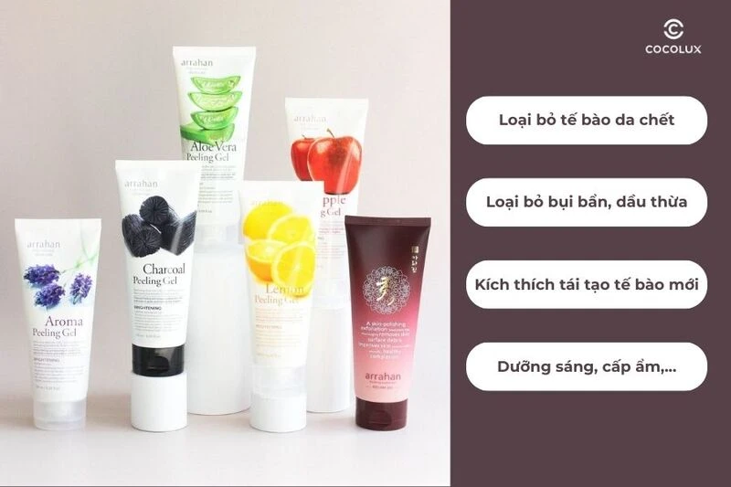 Review tẩy tế bào chết Arrahan Peeling Gel