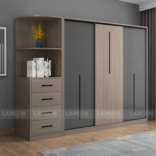 Mua tủ quần áo gỗ MDF chất lượng tại Nội thất Lam Sơn