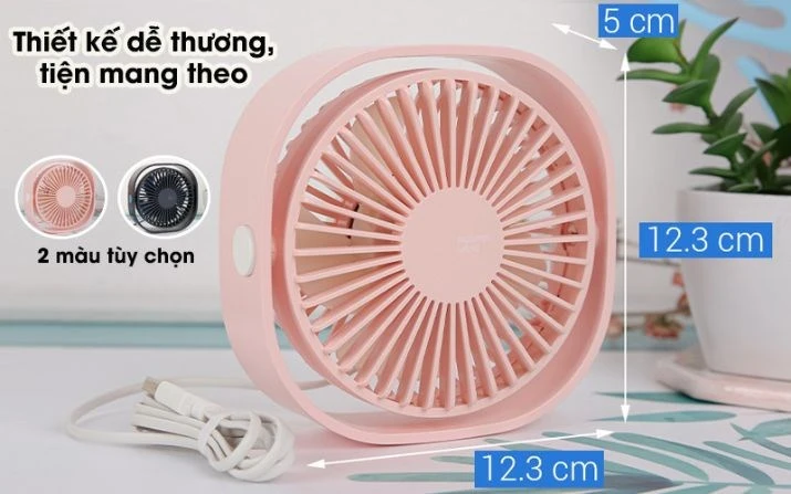 TOP 10 quạt cầm tay mini cực xinh xắn, đáng mua tại Thế Giới Di Động - Thegioididong.com