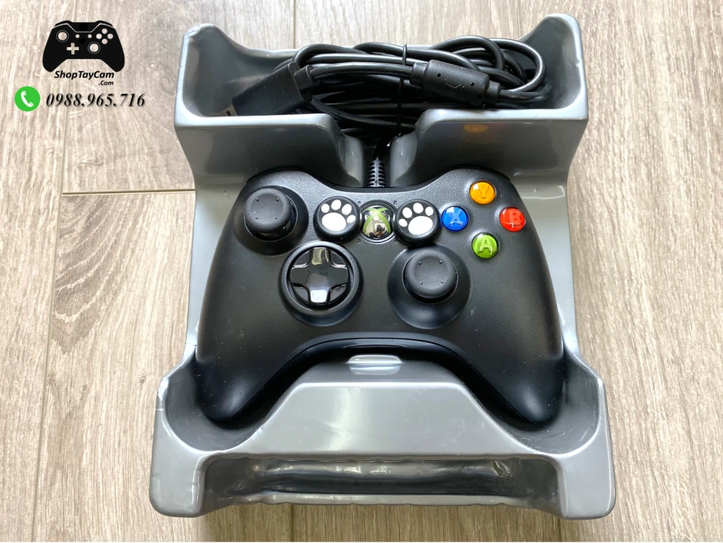 Tay Cầm Xbox 360 Có Dây Chĩnh Hãng Chơi Game Tối Ưu Cho PC / FO3 / FO4 | TOP BÁN CHẠY