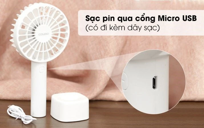 TOP 10 quạt cầm tay mini cực xinh xắn, đáng mua tại Thế Giới Di Động - Thegioididong.com