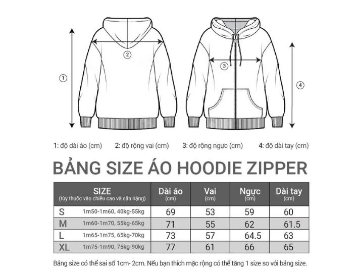 Chọn Size Áo Hoodie Nam - 7+ Cách Chọn Phù Hợp Nhất Cho Các Chàng Trai